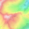 Mystic Mountain topographic map, elevation, terrain