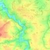 La Surière topographic map, elevation, terrain