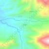 San José topographic map, elevation, terrain