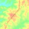 Wakefield topographic map, elevation, terrain