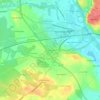 Les Fangasses topographic map, elevation, terrain