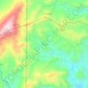 Panas topographic map, elevation, terrain