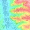 Les Ruisseaux topographic map, elevation, terrain