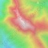 Mount Santo Tomas topographic map, elevation, terrain