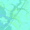 Camden topographic map, elevation, terrain