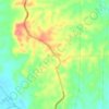 El Viajano topographic map, elevation, terrain