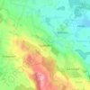 Gadendorf topographic map, elevation, terrain