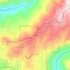 Sugarpine topographic map, elevation, terrain