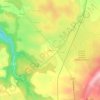 Le Daury topographic map, elevation, terrain