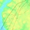 Hamer topographic map, elevation, terrain
