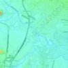 Pameuntasan topographic map, elevation, terrain