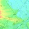 Welsau topographic map, elevation, terrain