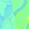 Willow Beach Lake Dam topographic map, elevation, terrain