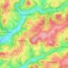 Bomerich topographic map, elevation, terrain