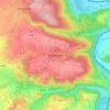 Hitzerode topographic map, elevation, terrain
