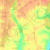 Clarks Run topographic map, elevation, terrain