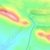 Solana de la Virgen del Castillo topographic map, elevation, terrain