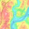 Laneville topographic map, elevation, terrain