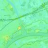 Den Akker topographic map, elevation, terrain