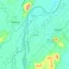 Cupang topographic map, elevation, terrain