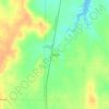 Farlington topographic map, elevation, terrain