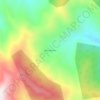 Alto Saureni topographic map, elevation, terrain