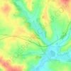 Saint-Mars-des-Prés topographic map, elevation, terrain