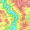 Artelshofen topographic map, elevation, terrain