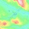 Cederberg topographic map, elevation, terrain