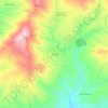 Amioso topographic map, elevation, terrain