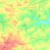 Chester Estates topographic map, elevation, terrain