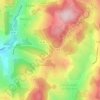 La Croix Saint-Jean topographic map, elevation, terrain