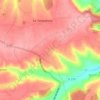 Ozane topographic map, elevation, terrain