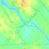 Hinmansville topographic map, elevation, terrain