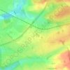 Millepertuis topographic map, elevation, terrain