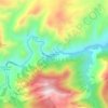 Mishawaka topographic map, elevation, terrain