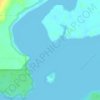 Hardy Inlet topographic map, elevation, terrain