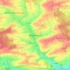 Massenbach topographic map, elevation, terrain