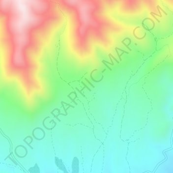 El Candelar topographic map, elevation, terrain