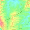 Acacia topographic map, elevation, terrain