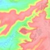 Las Rebolledas topographic map, elevation, terrain