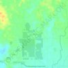 San Roque topographic map, elevation, terrain