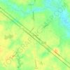 Disputanta topographic map, elevation, terrain
