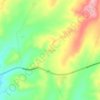 Başıbüyük topographic map, elevation, terrain