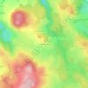 Montmoulard topographic map, elevation, terrain