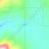 Waunita Hot Springs topographic map, elevation, terrain
