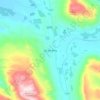 Op die Berg topographic map, elevation, terrain