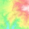 South Upi topographic map, elevation, terrain