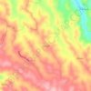 San José topographic map, elevation, terrain