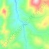 Casa Blanca topographic map, elevation, terrain